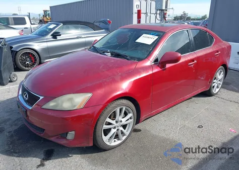 2006 Lexus Is 250 from USA, damaged, VIN JTHBK262862008592